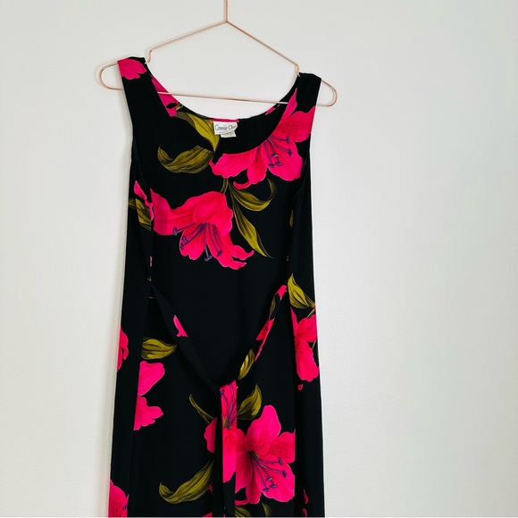 Vintage Connie Choi floral slip on lightweight midi dress - Picture 7 of 10